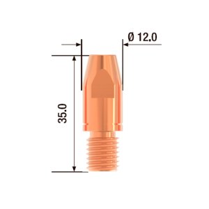 FUBAG Контактный наконечник M10х35 мм CuCrZr D=1.4 мм (25 шт.) в Улан-Удэ фото