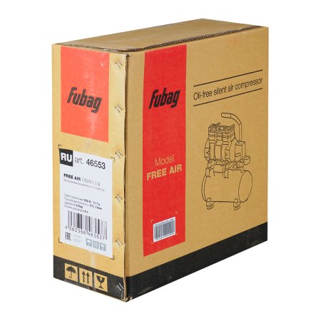 Компрессор безмасляный малошумный FUBAG Свободный Воздух (Free Air) 170/9/1.5 S в Улан-Удэ фото