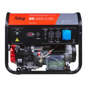 FUBAG Бензиновый генератор с электростартером и коннектором автоматики BS 5500 A ES в Улан-Удэ фото