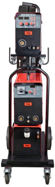 Сварочный полуавтомат INMIG 500T DW SYN + Подающий механизм DRIVE INMIG DW SYN + Шланг-пакет 5 м + Горелка FB 500 3 м + Блок жидкостного охлаждения + Тележка в Улан-Удэ фото