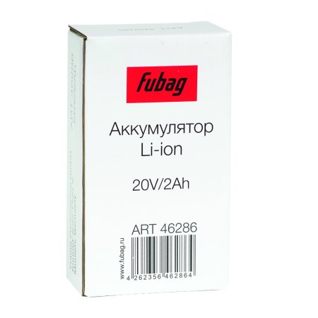 Аккумуляторная батарея FLI5S1P1202 Li-ion к бензиновым газонокосилкам FUBAG с электростартером и минирайдеру (20V/2Ah) в Улан-Удэ фото