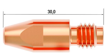 FUBAG Контактный наконечник M8х30 мм CuCrZr D=1.0 мм (10 шт.) в Улан-Удэ фото