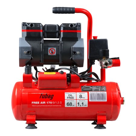 Компрессор безмасляный малошумный FUBAG Свободный Воздух (Free Air) 170/9/1.5 S в Улан-Удэ фото