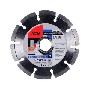 Алмазный отрезной диск FUBAG Universal Pro диам. 125/22.2 в Улан-Удэ фото