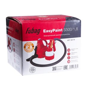 FUBAG Электрический краскораспылитель EasyPaint S500/1.8 с верхним бачком в Улан-Удэ фото