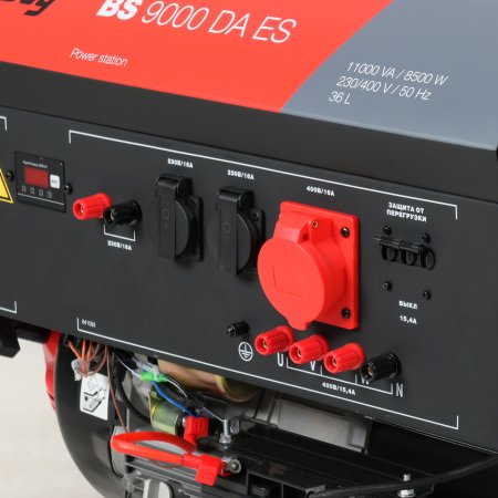 Бензиновый генератор FUBAG BS 9000 DA ES (трехфазный) с электростартером и коннектором автоматики в Улан-Удэ фото