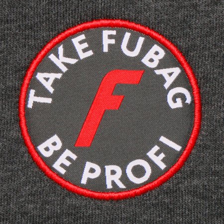 Серо-красная толстовка Fubag с капюшоном  размер XL в Улан-Удэ фото