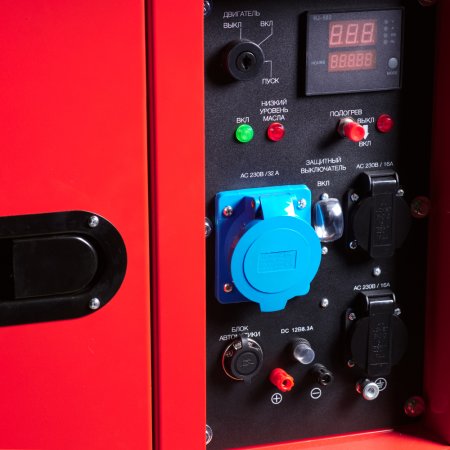 FUBAG Дизельный генератор с электростартером и коннектором автоматики DS 6500 AC ES (кожух) в Улан-Удэ фото