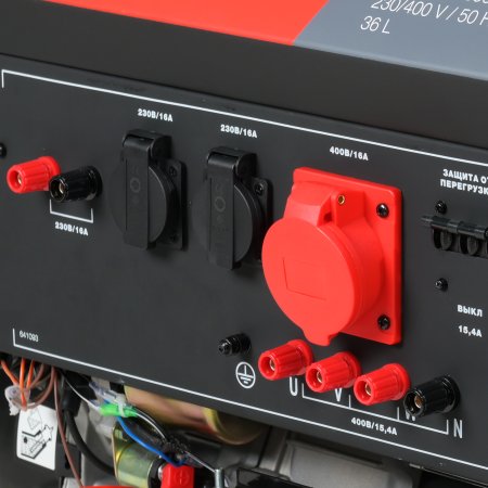 Бензиновый генератор FUBAG BS 9000 DA ES (трехфазный) с электростартером и коннектором автоматики в Улан-Удэ фото