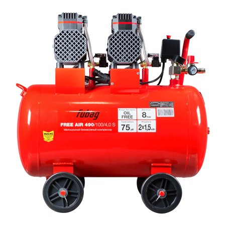 Компрессор безмасляный малошумный FUBAG Свободный Воздух (Free Air) 490/100/4.0 S в Улан-Удэ фото