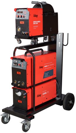 Сварочный полуавтомат INMIG 500T DW SYN + Подающий механизм DRIVE INMIG DW SYN + Шланг-пакет 5 м + Горелка FB 500 3 м + Блок жидкостного охлаждения + Тележка в Улан-Удэ фото