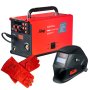 FUBAG Сварочный полуавтомат IRMIG 208 SYN PLUS (31447) + Маска сварщика Хамелеон IR 9-13N S (38072) + Сварочные краги на подкладке красные FWGN 10R (641180) в Улан-Удэ фото