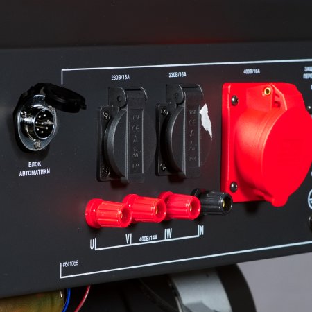 Бензиновый генератор FUBAG BS 8000 DA ES (трехфазный) с электростартером и коннектором автоматики в Улан-Удэ фото