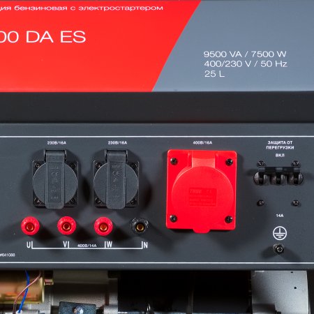 Бензиновый генератор FUBAG BS 8000 DA ES (трехфазный) с электростартером и коннектором автоматики в Улан-Удэ фото